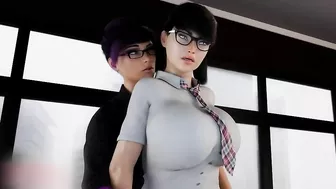 Hentai shemale ass rimming and fucking girlfriend like crazy, anime, gay