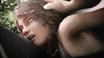 Clementine from Walking Dead featured in a truly twisted car fucking movie