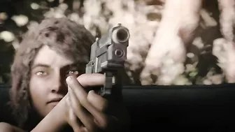 Clementine from Walking Dead featured in a truly twisted car fucking movie