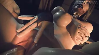 Dimitrescu hentai featuring big dick sliding in that vampiric fucking pussy