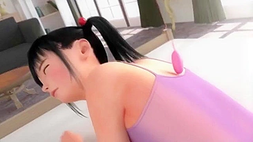Chocolat Aoi Mizuno - Hentai girl shows flexibility in one of the wildest vids