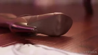 Son uses his cock to make mommy's moist pussy happy with his hard fucking