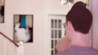 Son uses his cock to make mommy's moist pussy happy with his hard fucking