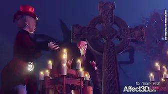 Futanari Halloween with a great dael of fucking and other twisted shit