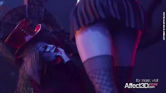 Futanari Halloween with a great dael of fucking and other twisted shit