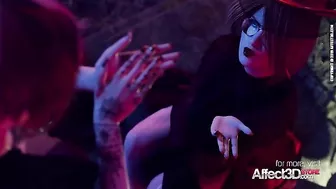 Futanari Halloween with a great dael of fucking and other twisted shit