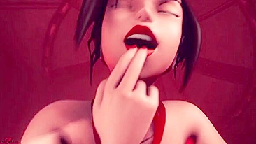 Azula hentai featuring amazing riding and one of a kind orgasm in sexy POV