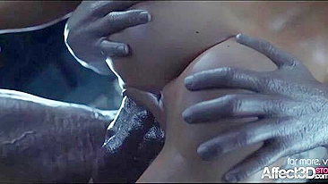 Jill Valentine hentai fucking with a great deal of monster cock blowjobs