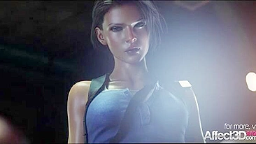 Jill Valentine hentai fucking with a great deal of monster cock blowjobs