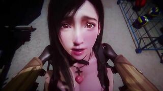 Tifa hentai featuring the hottest action with deep dicking and real orgasms