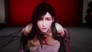 Tifa hentai featuring the hottest action with deep dicking and real orgasms