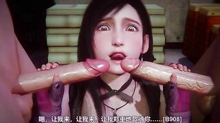 Tifa hentai featuring the hottest action with deep dicking and real orgasms