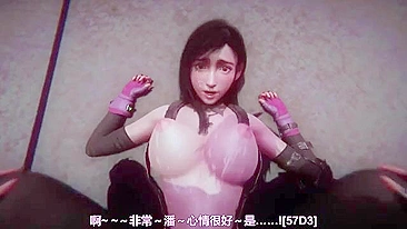 Tifa hentai featuring the hottest action with deep dicking and real orgasms