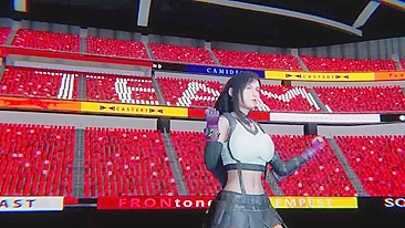 Tifa hentai featuring the hottest action with deep dicking and real orgasms