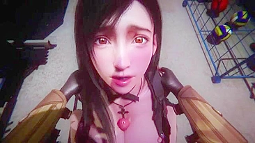 Tifa hentai featuring the hottest action with deep dicking and real orgasms