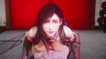 Tifa hentai featuring the hottest action with deep dicking and real orgasms