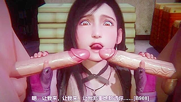 Tifa hentai featuring the hottest action with deep dicking and real orgasms