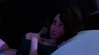 She  is going to have to take the lead as the cock slides deeper in her hole