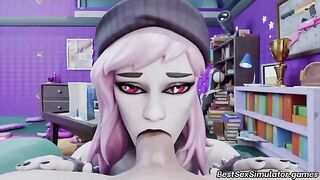 Fortnite hentai with a great deal of POV fucking and true orgasms in HD