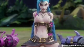 League of Legend hentai sex with a busty redhead that apprecaites brutal sex