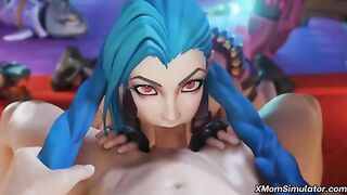 League of Legend hentai sex with a busty redhead that apprecaites brutal sex
