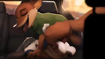 Zootopia hentai with a tight twat that gets violated from behind real hard