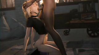 3D Spider Gwen fucking with cowgirl action and the hottest fucking orgasms