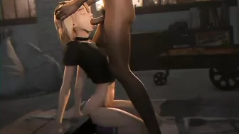 3D Spider Gwen fucking with cowgirl action and the hottest fucking orgasms