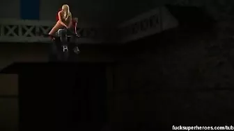 Supergirl sucking dick and getting fucked by Batman with no shame at all