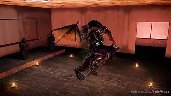 Call of Cthulhu hentai featuring THE OLD GOD fucking some virgin sacrifice