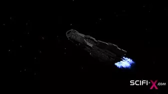 Spaceship sex with a good looking white haired gal and some robot thing