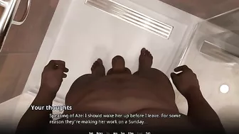 College girl practcing her oral skills in one of the best hentai fucking games