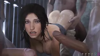 Lara Croft hentai compilation with the best brutal banging in different ways