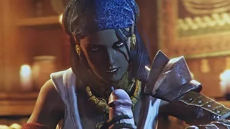 Siren hentai witha good looking pirate hottie getting her mouth fucked brutally