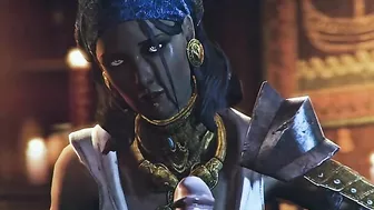 Siren hentai witha good looking pirate hottie getting her mouth fucked brutally