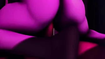 Raven hentai scene featuring the hottest fucking with the best choking too