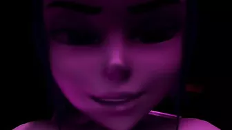 Raven hentai scene featuring the hottest fucking with the best choking too