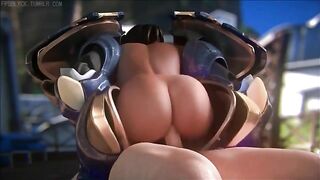 Overwatch hentai action featuring the best girls that that love big sizes