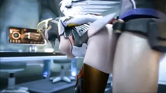 Overwatch hentai action featuring the best girls that that love big sizes