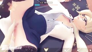 Hentai compilation with Mercy and all the other popular video game girls