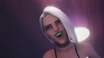 Mercy hentai featuring a hard cock that NEEDS real fucking pleasure in POV