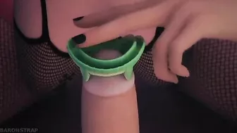 Mercy hentai featuring a hard cock that NEEDS real fucking pleasure in POV