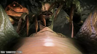 Dino fucking featured in a hentai sex scene that deals with insane orgasms Dino fucking featured in a hentai sex scene that deals with insane orgasms