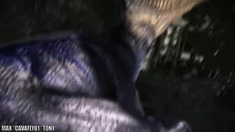 Dino fucking featured in a hentai sex scene that deals with insane orgasms