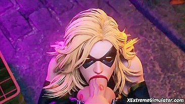 DC and Marvel hentai fucking with sexy crossovers and hardcore orgasms in HD