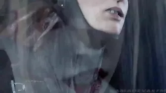 Futa Harely Quinn uses her giant penis to punish superhero pussy from behind