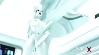 Futa alien enjoy deep dicking with clinical deepthorating and hardcore loving