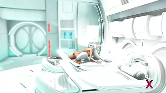 Futa alien enjoy deep dicking with clinical deepthorating and hardcore loving