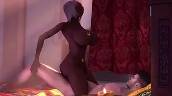 Queen Nualia passionately fucked in a hentai sex scene with a true hunk Queen Nualia passionately fucked in a hentai sex scene with a true hunk