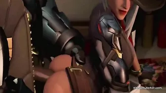 Overwatch Ashe XXX The first video with this lady was not bad, but this is GOODT